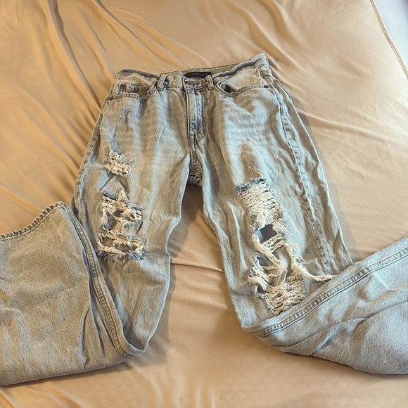 90’s style baggy jeans. Lightly worn, good condition. - Picture 1 of 3